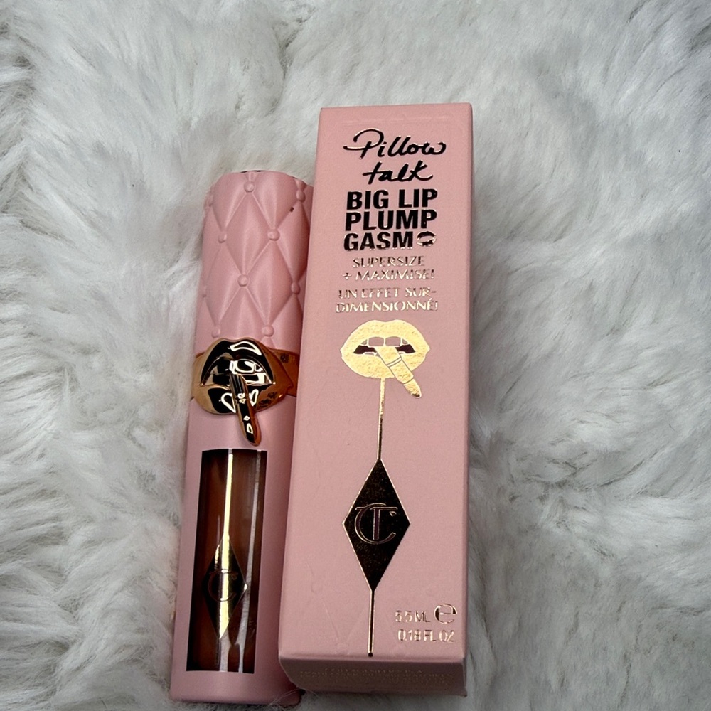 Charlotte Tilbury Pillow Talk Big Lip Plump Gasm - Nude Pink Fair/Medium